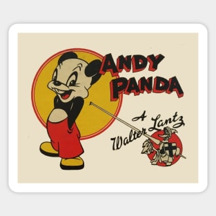 Vintage Andy Panda Sticker